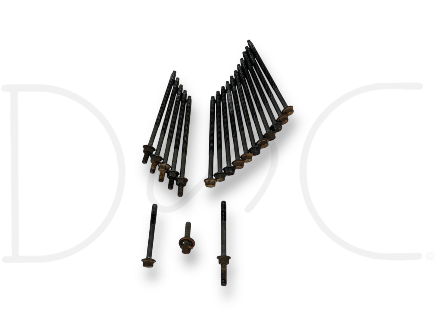 05-07 Ford F250 F350 6.0 6.0L Intake Manifold Bolts Bolt Set [19] Pc OEM