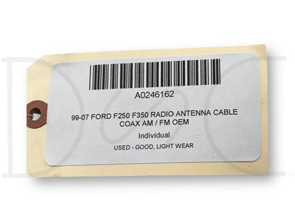 99-07 Ford F250 F350 Radio Antenna Cable Coax AM / FM OEM