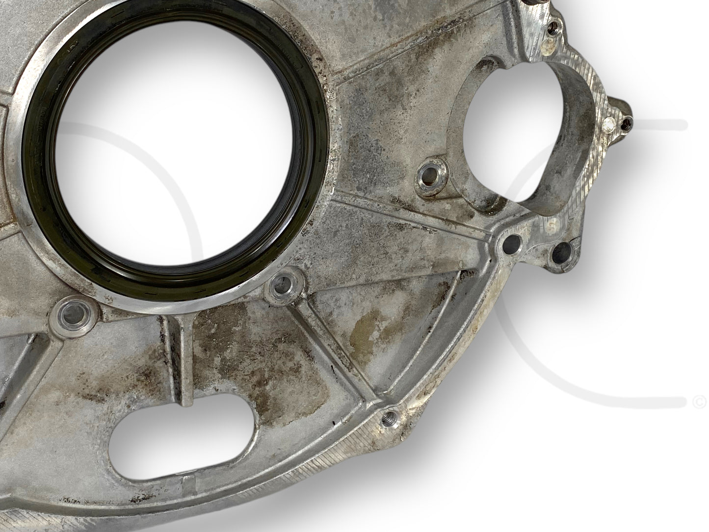 03-07 Ford F250 F350 6.0 5R110 Auto Trans Rear Engine Adapter Plate OE 1839614C1