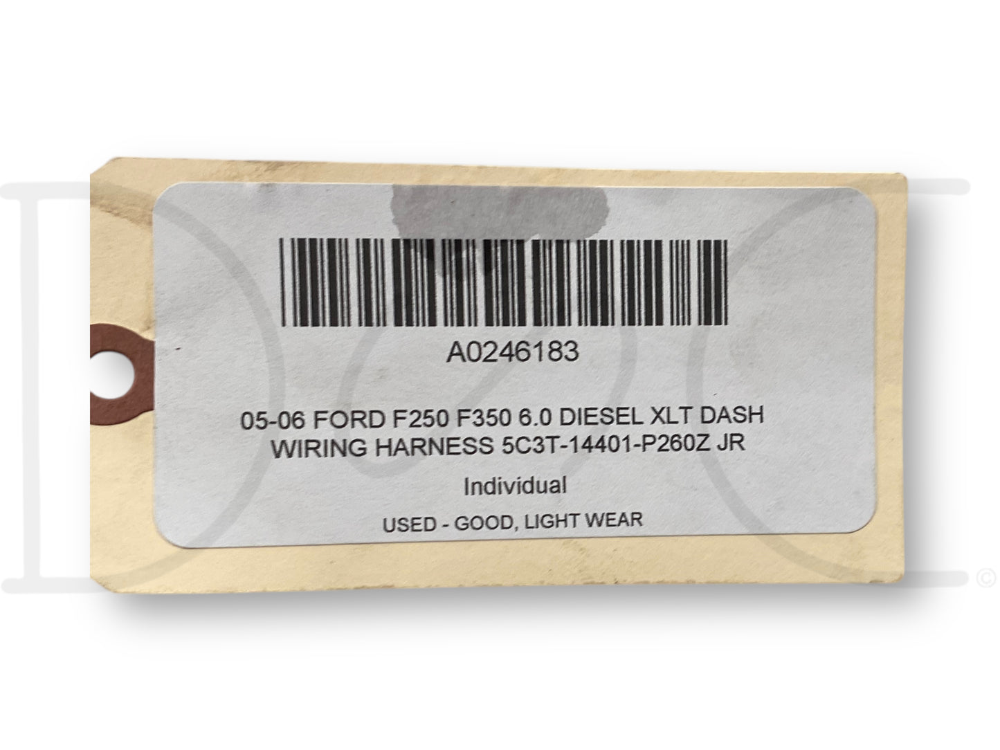 05-06 Ford F250 F350 6.0 Diesel XLT Dash Wiring Harness 5C3T-14401-P260Z Jr