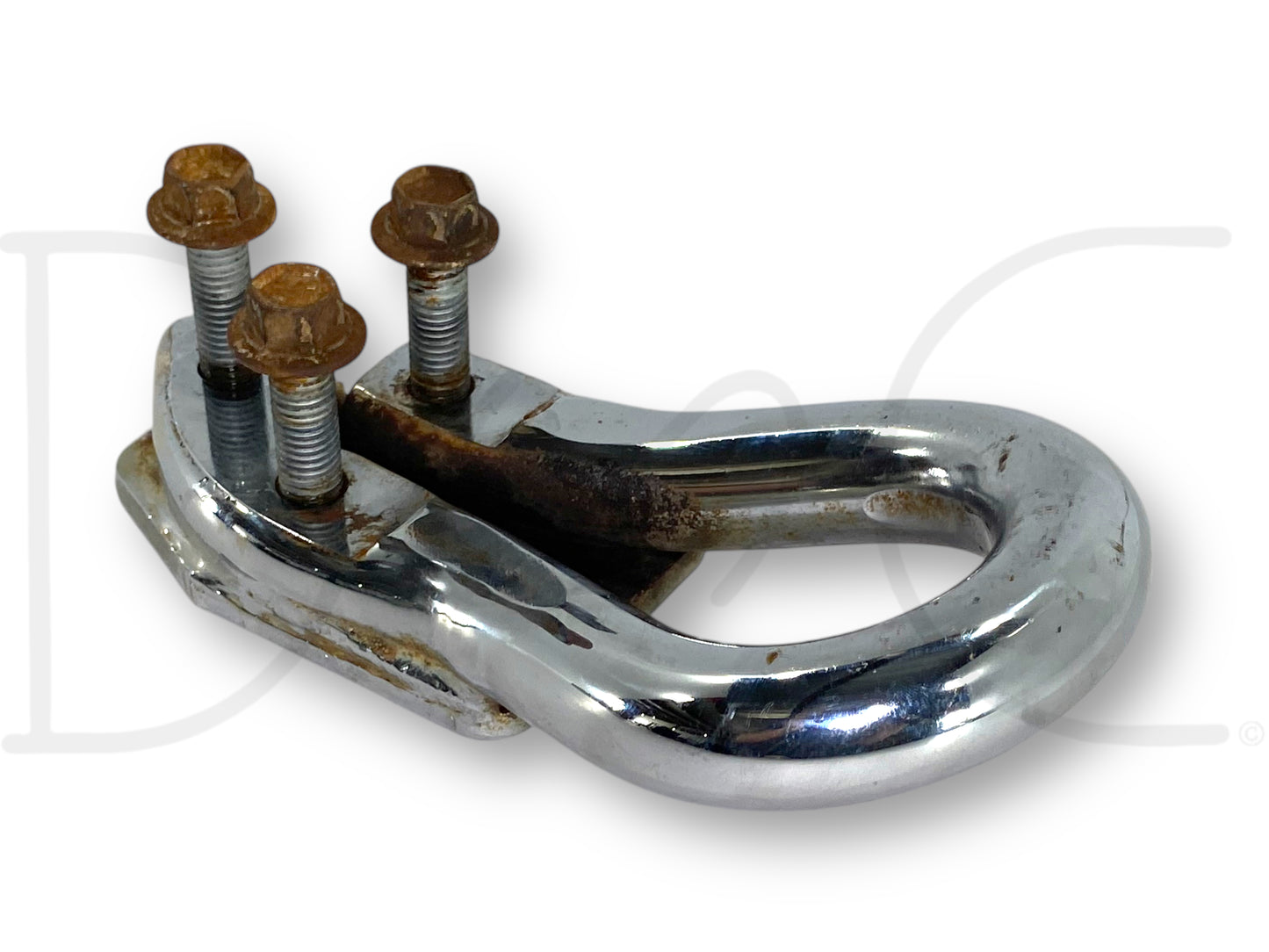99-07 Ford F250 F350 Tow Hook Recovery Loop Chrome W/ Bolts 5C34-17A954-Aa