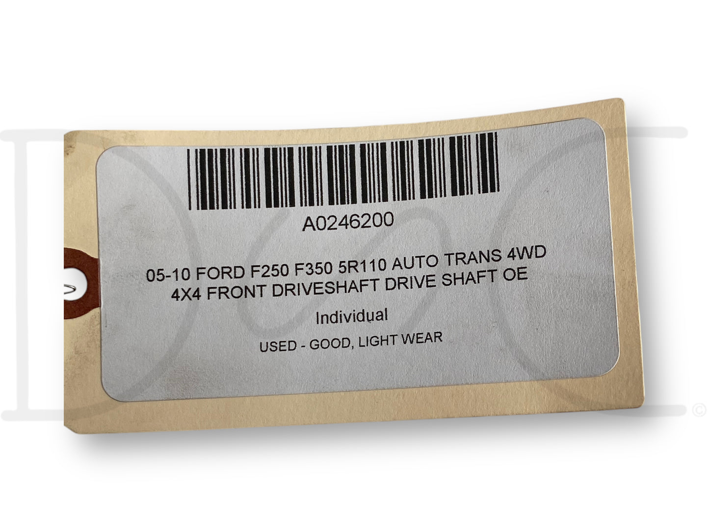 05-10 Ford F250 F350 5R110 Auto Trans 4WD 4X4 Front Driveshaft Drive Shaft OE
