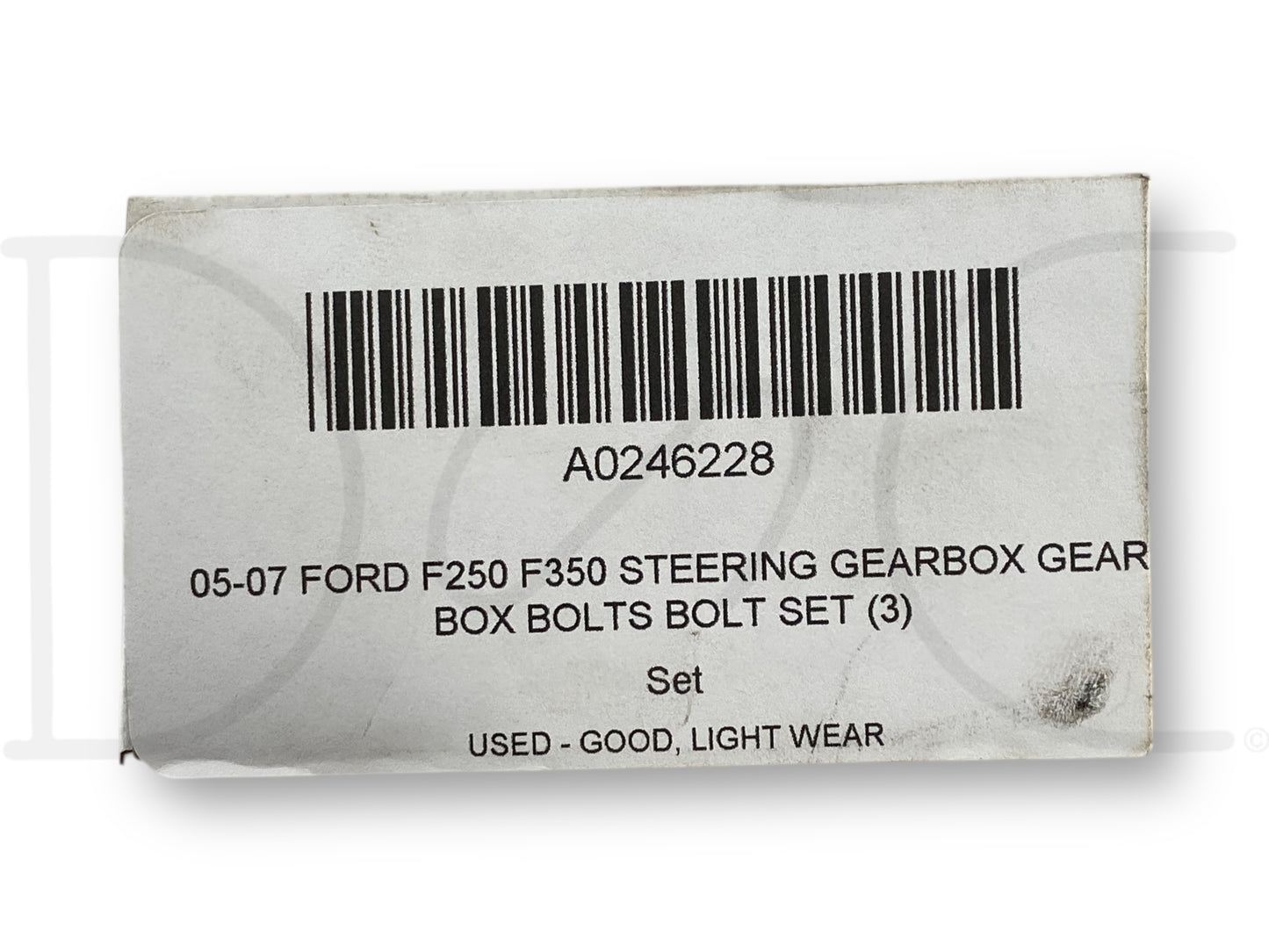 05-07 Ford F250 F350 Steering Gearbox Gear Box Bolts Bolt Set (3)