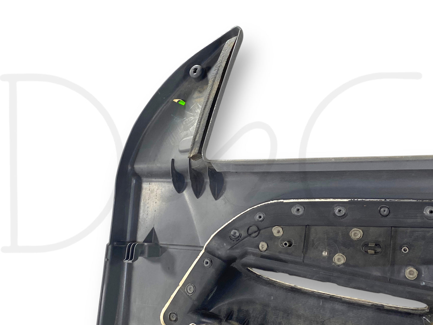 06-09 Ram 2500 3500 Slt LH Left Driver Front Door Panel Power Slate Gray OE