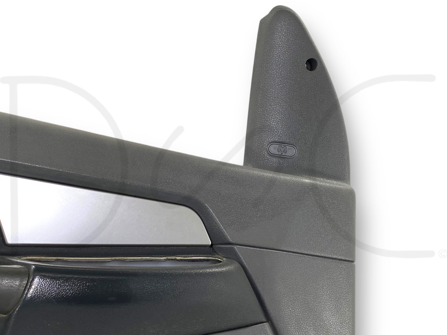 06-09 Ram 2500 3500 Slt LH Left Driver Front Door Panel Power Slate Gray OE
