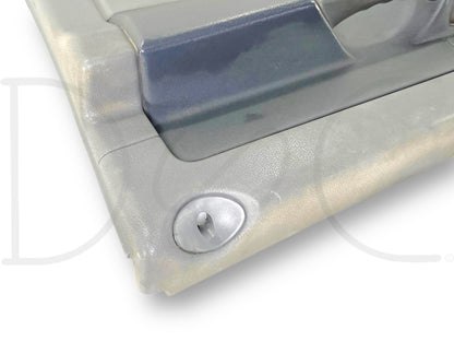 06-09 Dodge Ram 2500 3500 Slt RH Right Passenger Front Door Panel Power Gray