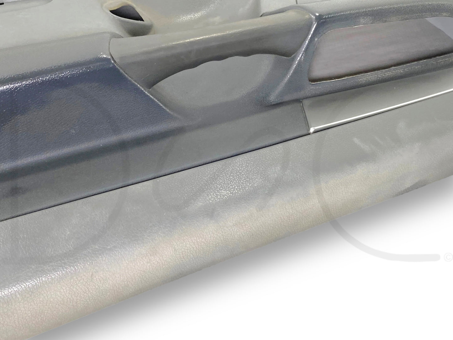 06-09 Dodge Ram 2500 3500 Slt RH Right Passenger Front Door Panel Power Gray