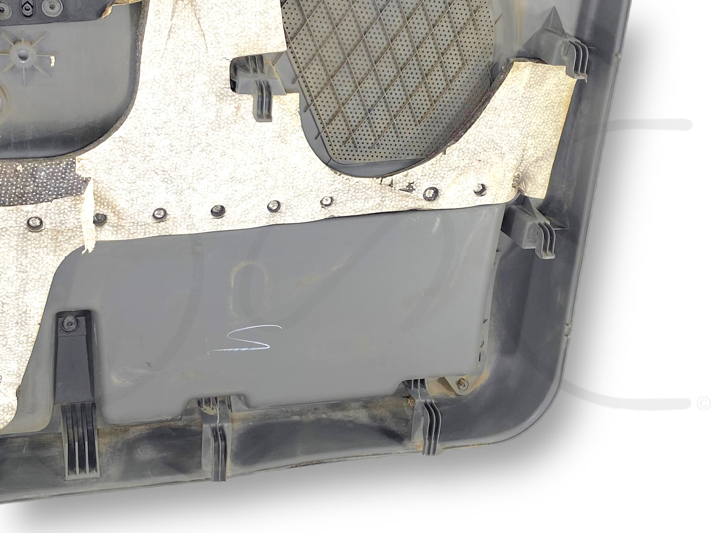 06-09 Dodge Ram 2500 3500 Slt RH Right Passenger Front Door Panel Power Gray