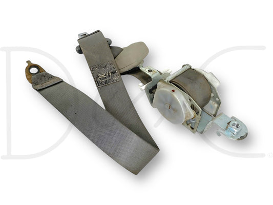 06-09 Dodge Ram 2500 3500 RH Right Passenger Front Seat Belt Seatbelt Gray OE