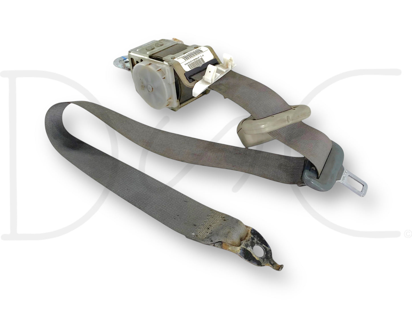 06-09 Dodge Ram 2500 3500 RH Right Passenger Front Seat Belt Seatbelt Gray OE