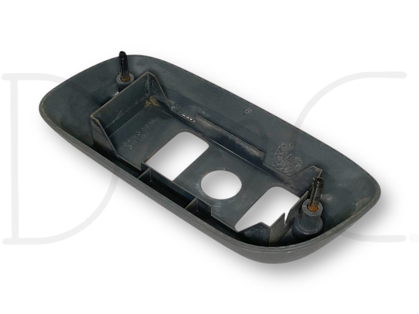 06-09 Dodge Ram 2500 3500 LH Left Driver Power Seat Side Trim Switch Bezel Gray