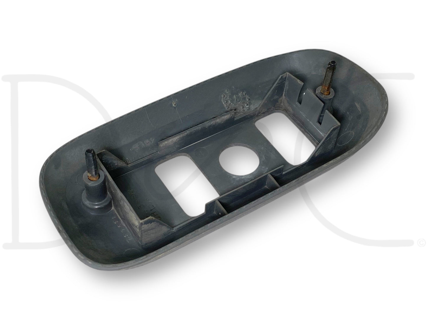 06-09 Dodge Ram 2500 3500 LH Left Driver Power Seat Side Trim Switch Bezel Gray