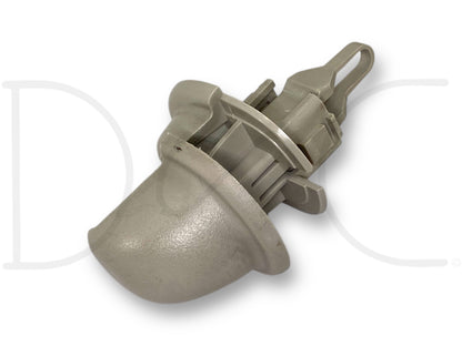 06-09 Dodge Ram 2500 3500 Sun Visor Clip Pivot Retainer Light Gray OEM
