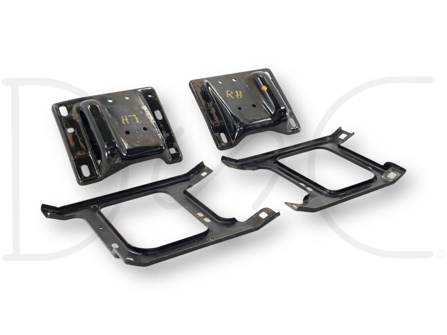 06-09 Dodge Ram 2500 3500 Front Bumper Bracket Set [4] OEM Brackets