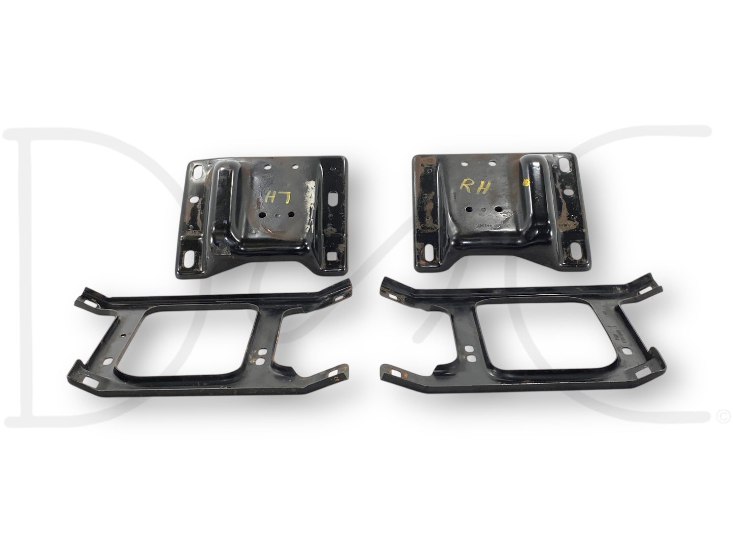 06-09 Dodge Ram 2500 3500 Front Bumper Bracket Set [4] OEM Brackets