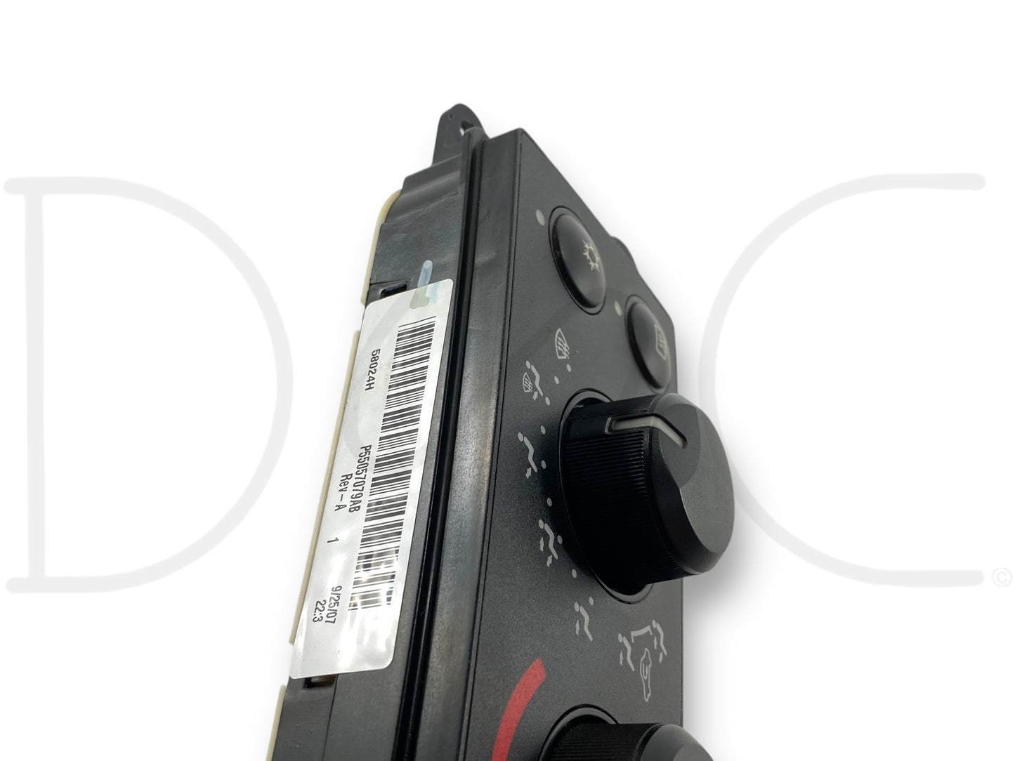 06-09 Dodge Ram 3500 HVAC Heater A/C Temp Climate Control Switch Panel *Blem*