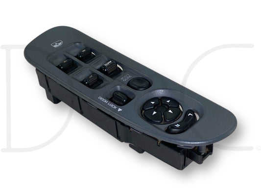 03-08 Dodge Ram LH Left Driver Front Power Window Lock Switch Panel Gray *Blem*