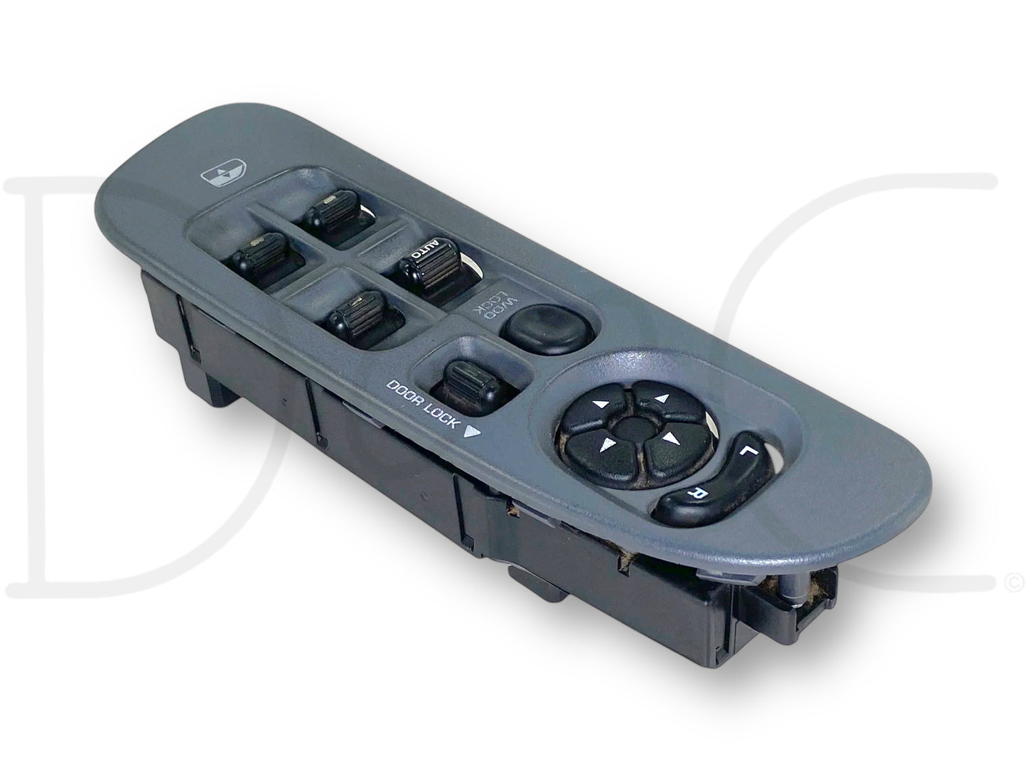 03-08 Dodge Ram LH Left Driver Front Power Window Lock Switch Panel Gray *Blem*