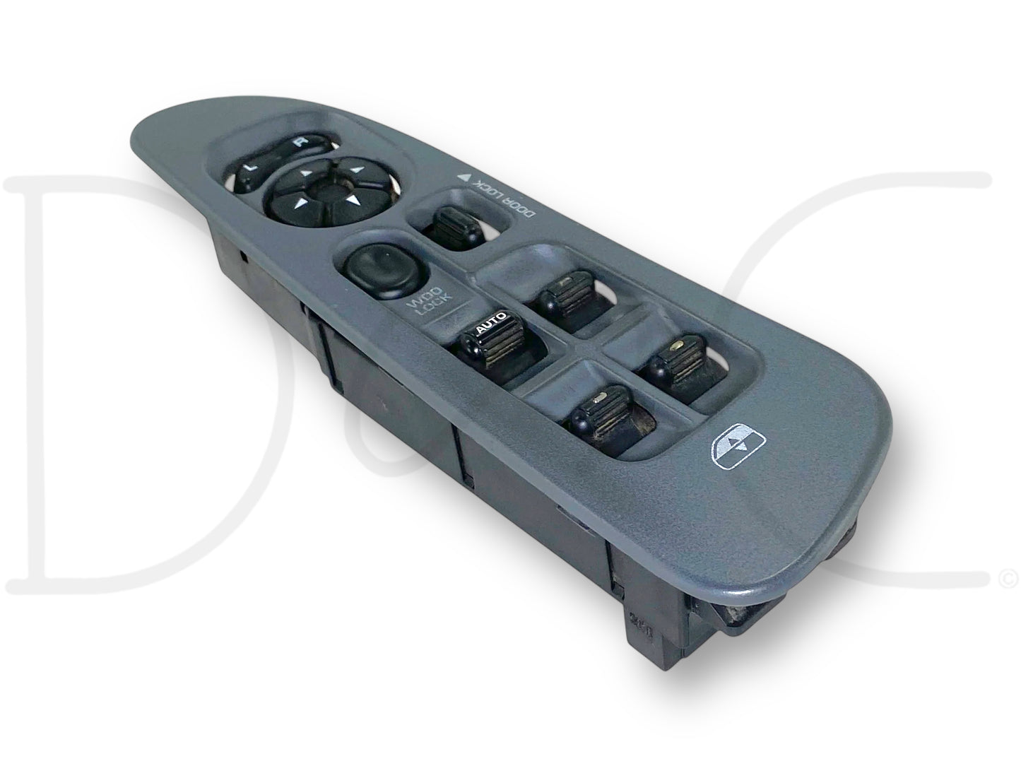 03-08 Dodge Ram LH Left Driver Front Power Window Lock Switch Panel Gray *Blem*