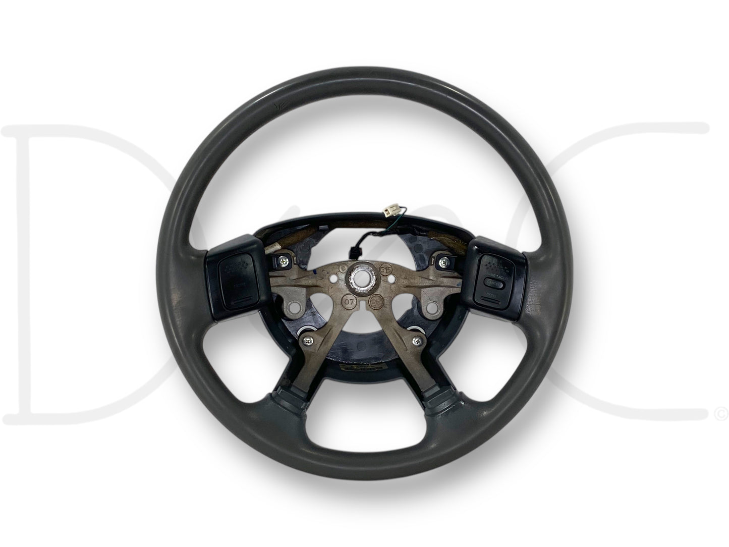 06-09 Dodge Ram 2500 3500 Steering Wheel Slate Gray W/ Cruise Control OEM