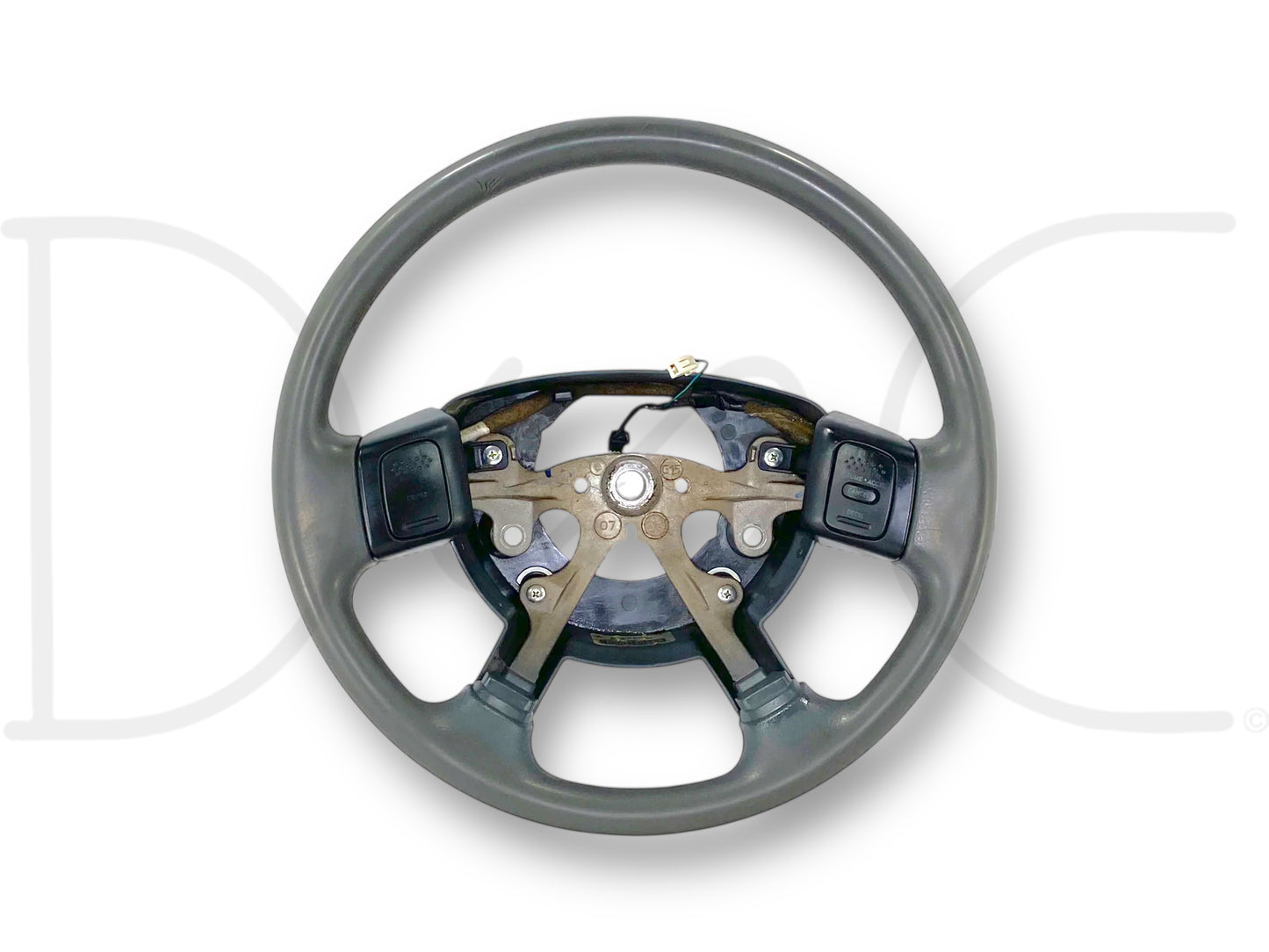 06-09 Dodge Ram 2500 3500 Steering Wheel Slate Gray W/ Cruise Control OEM