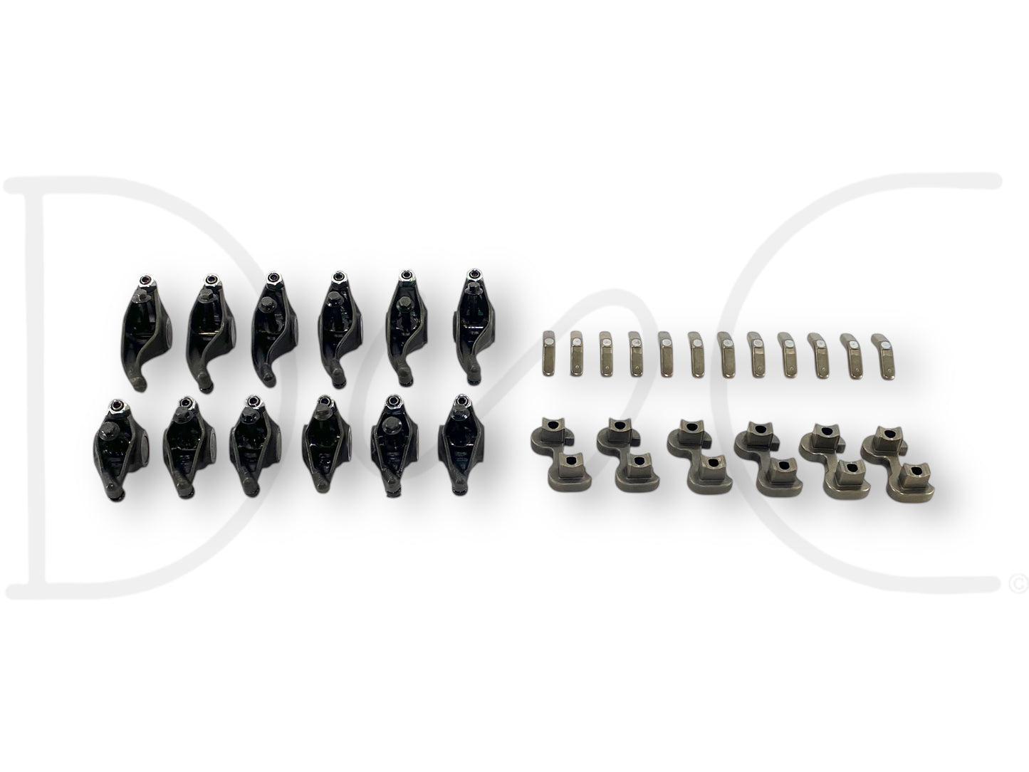 Cummins ISB 6.7 6.7L Rocker Arm & Pedestal Set (6 Cylinders) Intake Exhaust Arms