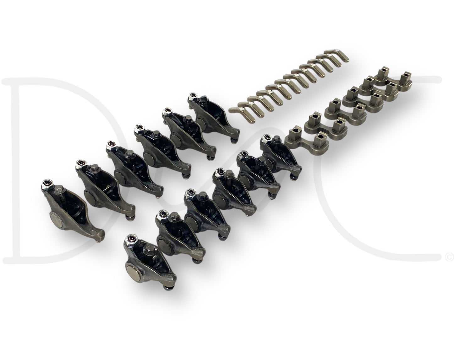 Cummins ISB 6.7 6.7L Rocker Arm & Pedestal Set (6 Cylinders) Intake Exhaust Arms