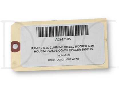 Ram 6.7 6.7L Cummins Diesel Rocker Arm Housing Valve Cover Spacer 3976113