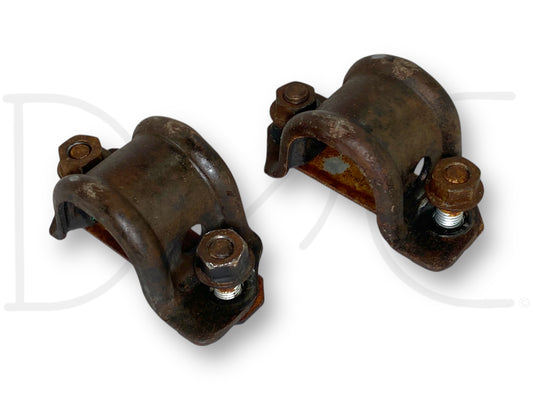 08-11 Dodge Ram 4500 5500 Rear Axle Sway Bar Bushing Brackets Bracket Set OE
