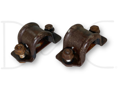 08-11 Dodge Ram 4500 5500 Rear Axle Sway Bar Bushing Brackets Bracket Set OE