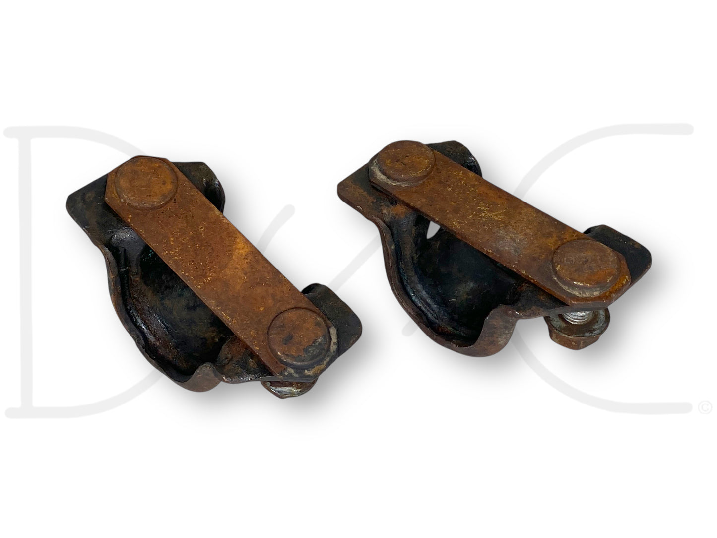 08-11 Dodge Ram 4500 5500 Rear Axle Sway Bar Bushing Brackets Bracket Set OE