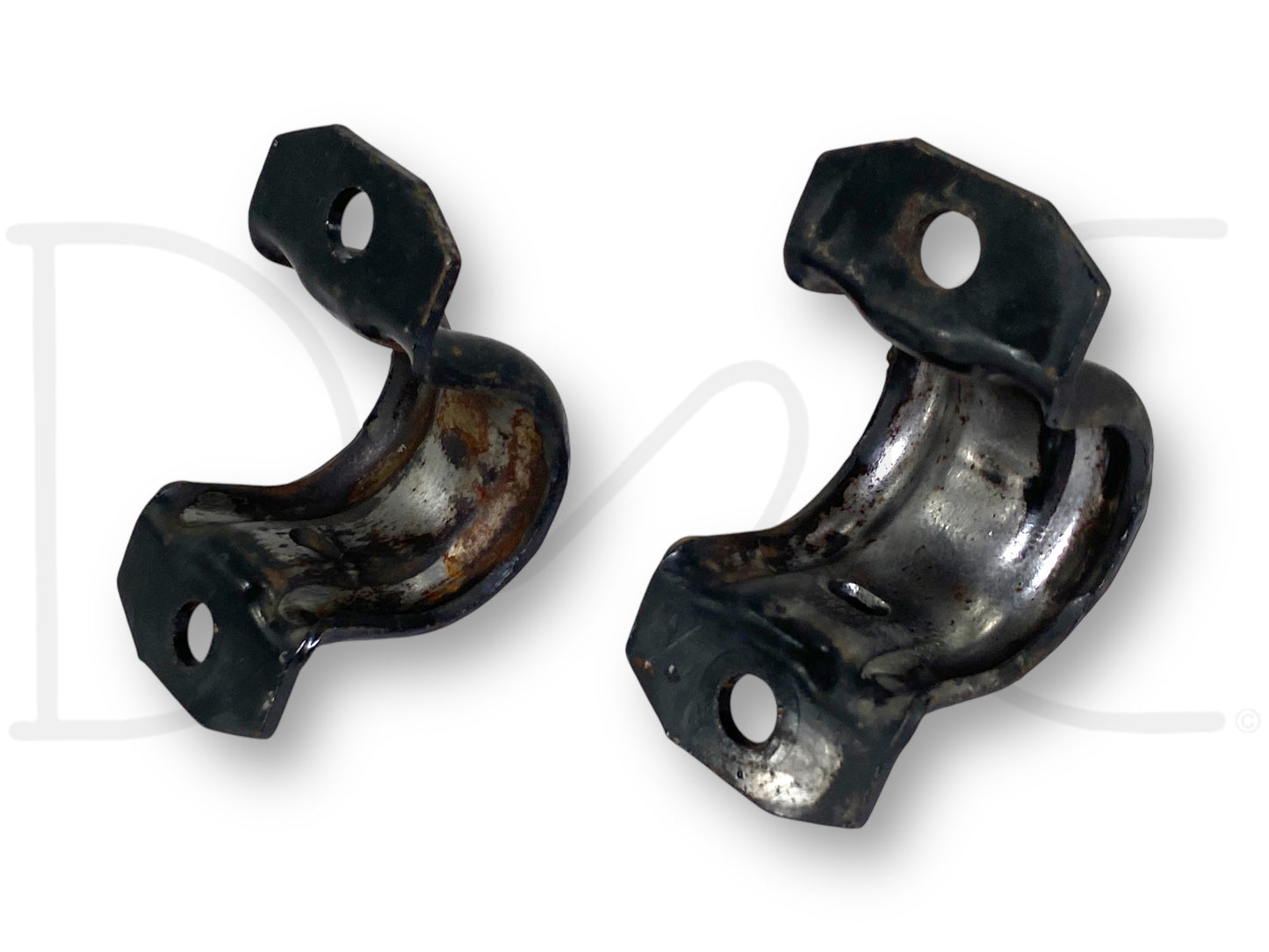 08-11 Ram 4500 5500 Front Sway Bar Bushing Brackets Bracket Set OE 696Aa