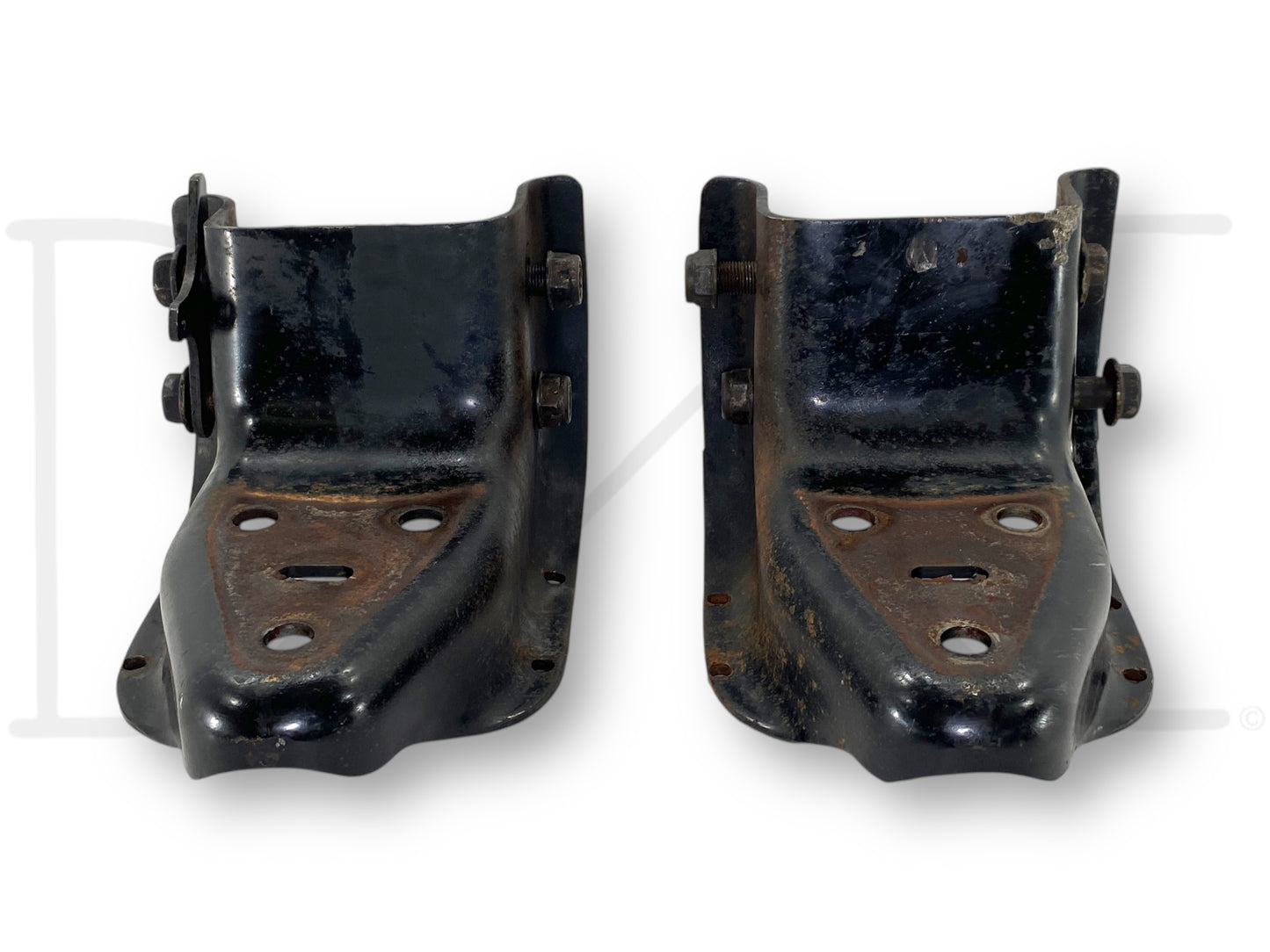 07-09 Dodge Ram 4500 5500 Transmission Crossmember Frame Mount Brackets Bolts