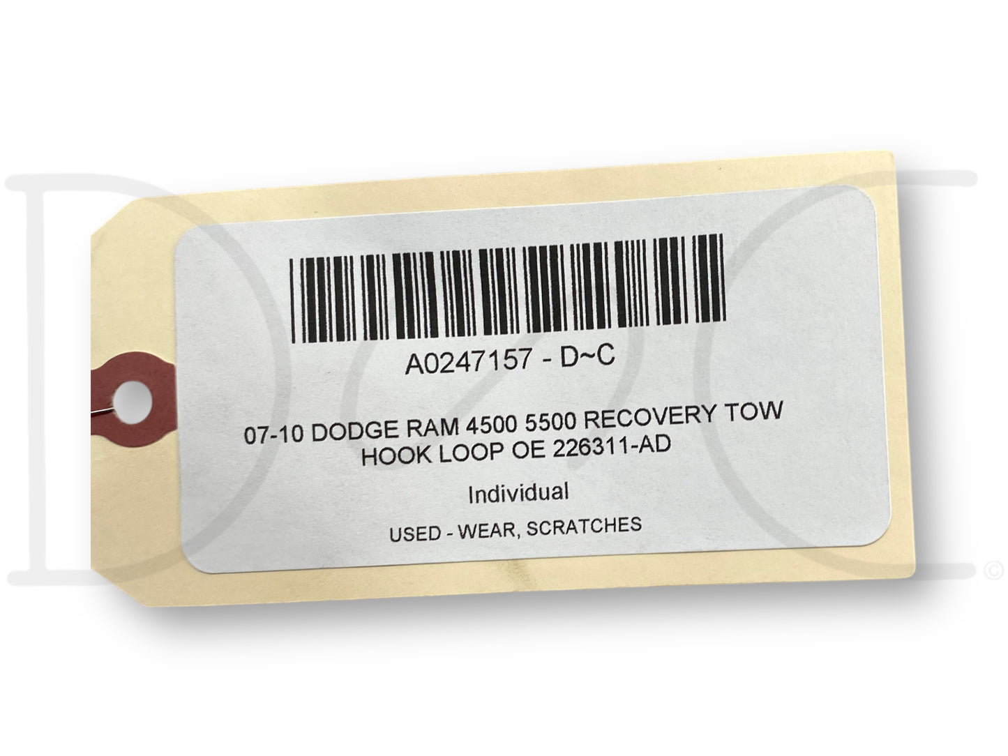 07-10 Dodge Ram 4500 5500 Recovery Tow Hook Loop OE 226311-Ad