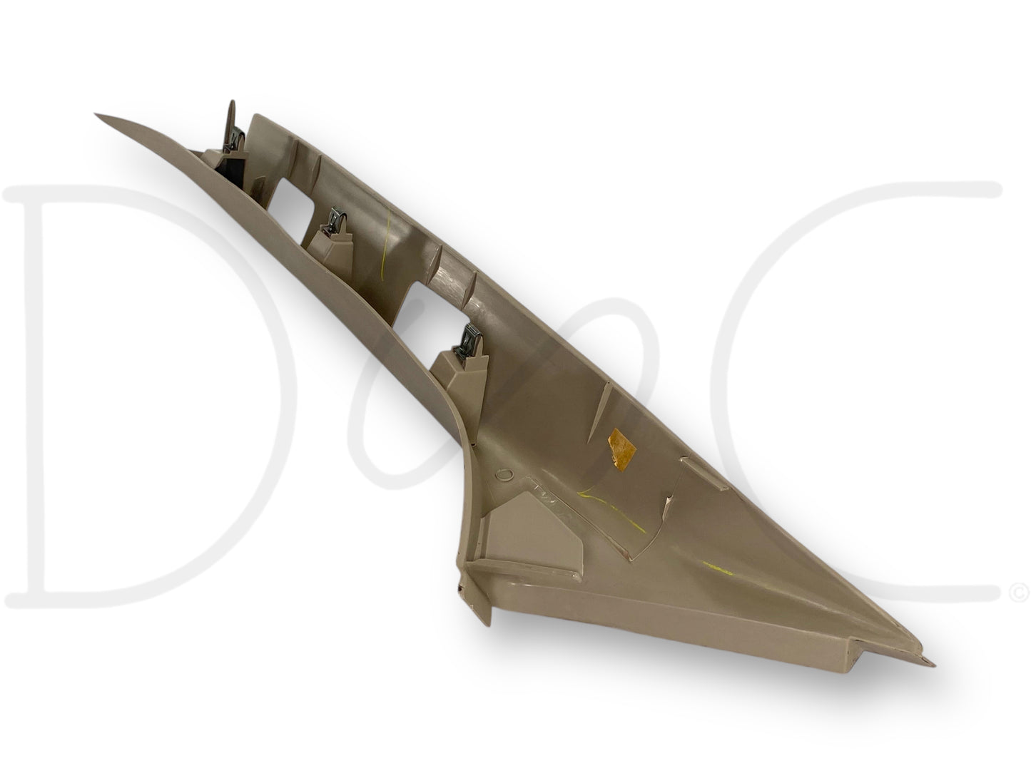 99-02 Ford F250 F350 RH Right Passenger A Pillar Trim Panel Tan F81B-25025A82