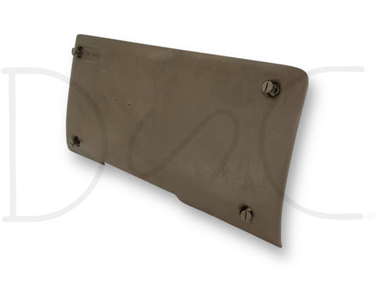 99-04 Ford F250 F350 Lower Dash Fuse Panel Cover Trim Tan OE *Blem*