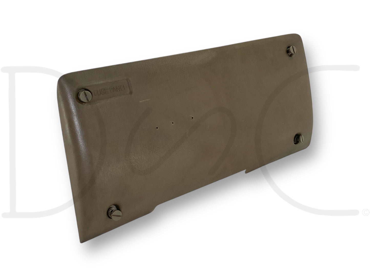 99-04 Ford F250 F350 Lower Dash Fuse Panel Cover Trim Tan OE *Blem*