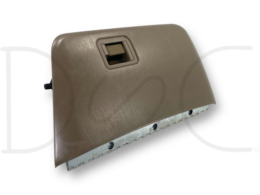 99-02 Ford F250 F350 Dash Glove Box Storage Bin Compartment Tan OE