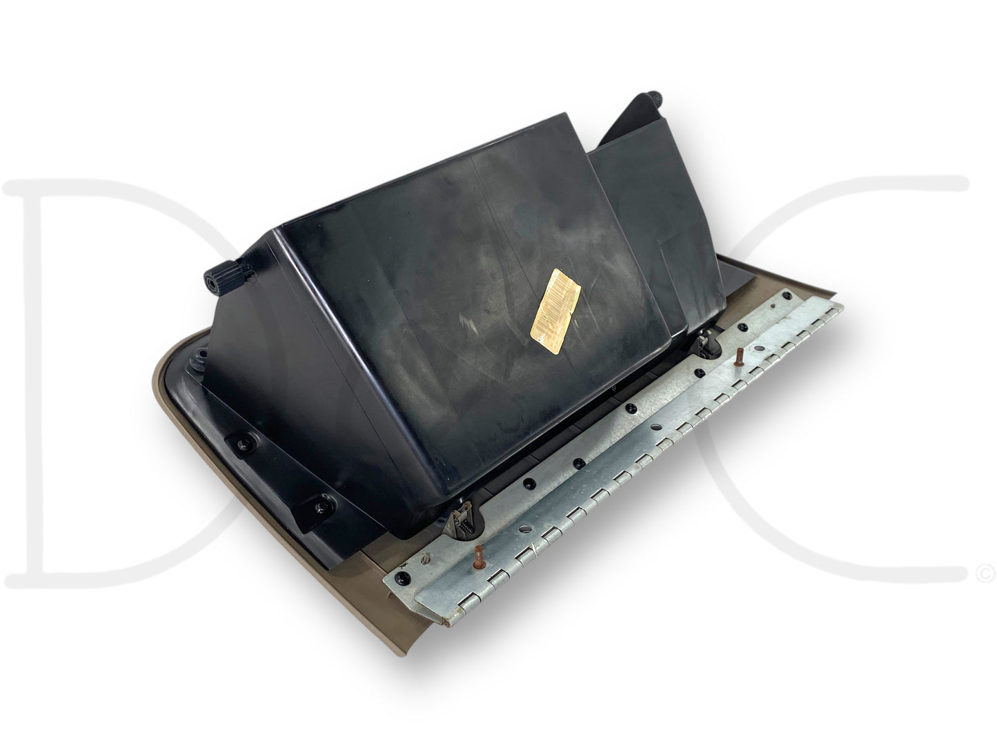 99-02 Ford F250 F350 Dash Glove Box Storage Bin Compartment Tan OE