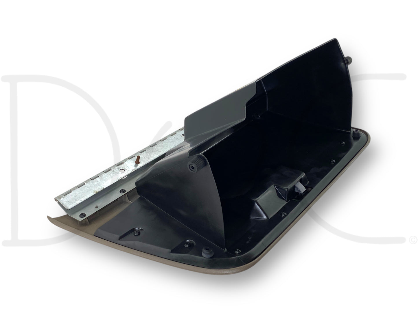 99-02 Ford F250 F350 Dash Glove Box Storage Bin Compartment Tan OE