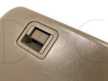 99-02 Ford F250 F350 Dash Glove Box Storage Bin Compartment Tan OE