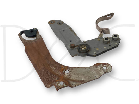 99-10 Ford F250 F350 Jump Seat Center Console Hinge Set OE Hinges