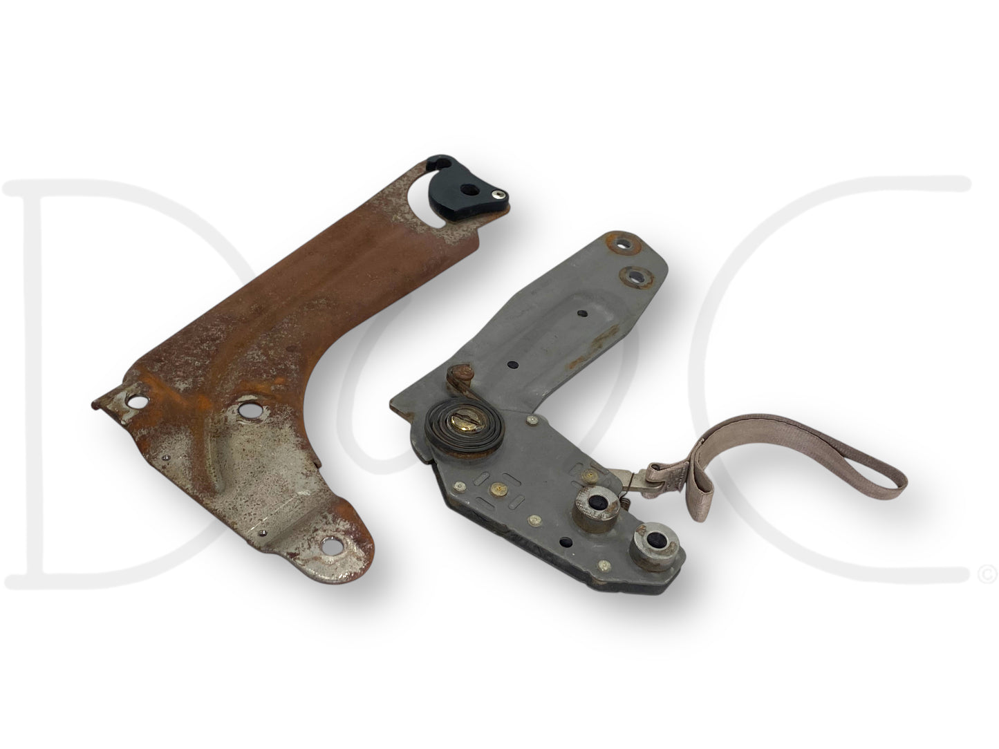 99-10 Ford F250 F350 Jump Seat Center Console Hinge Set OE Hinges