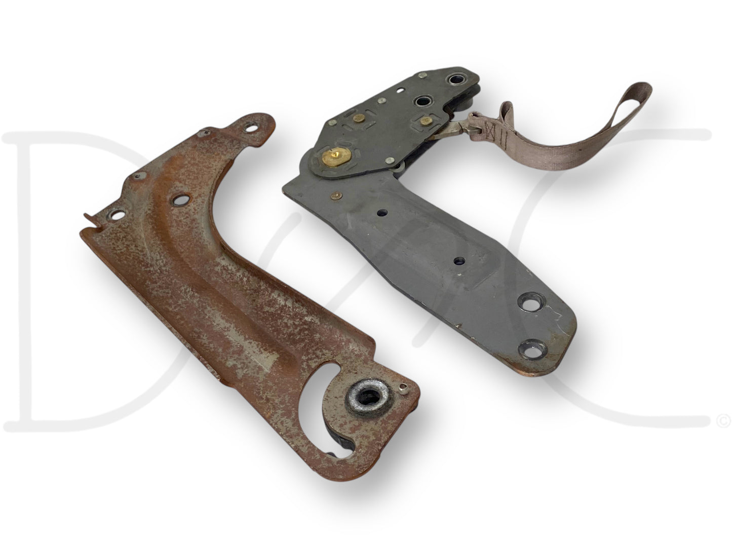 99-10 Ford F250 F350 Jump Seat Center Console Hinge Set OE Hinges