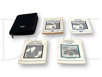 2000 Ford F250 F350 Super Duty 7.3 Diesel Owners Manual Guide Kit Packet OE 00