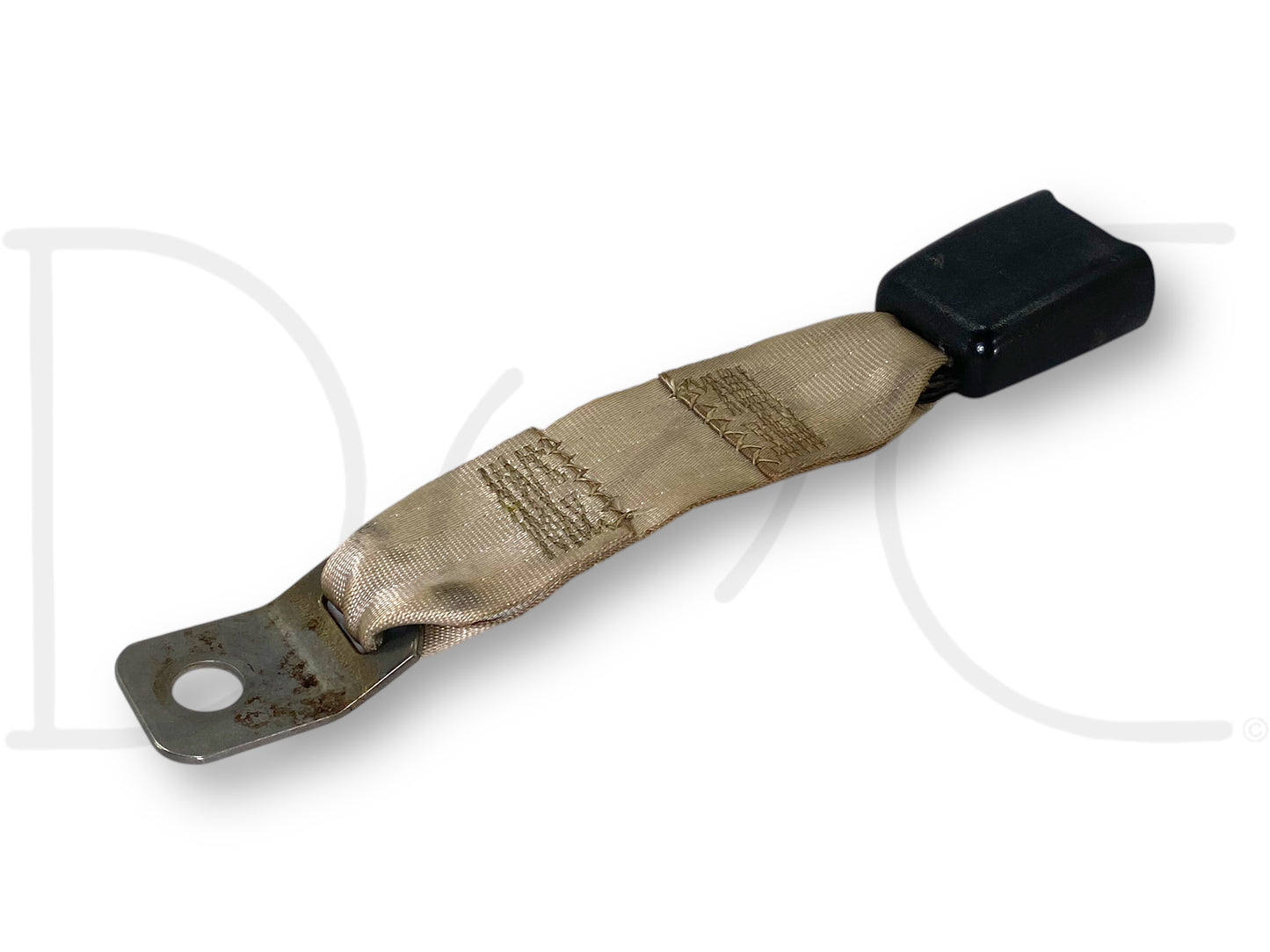 99-02 Ford F250 F350 Rear Back Seat Seatbelt Latch Buckle Tan OE