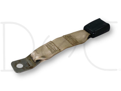 99-02 Ford F250 F350 Rear Back Seat Seatbelt Latch Buckle Tan OE