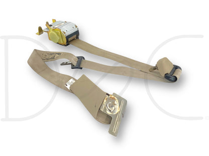 99-04 Ford F250 F350 RH Right Passenger Rear Seat Belt Seatbelt Tan OE