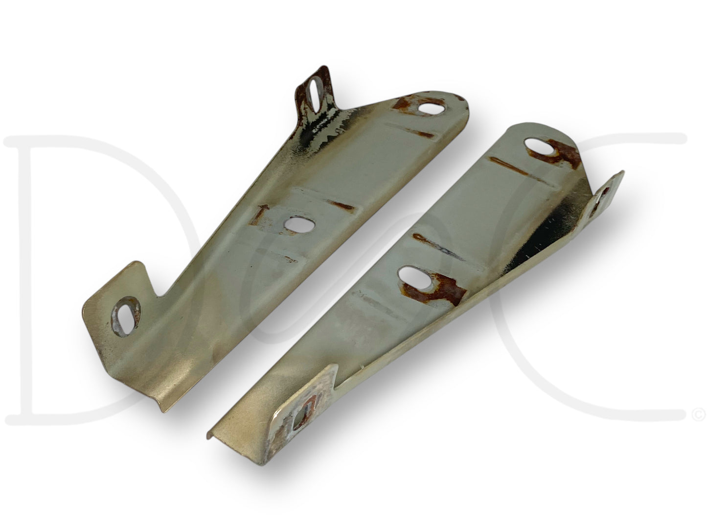 99-07 Ford F250 F350 Header Panel Bracket Set OE Mounts Pair RH Right LH Left