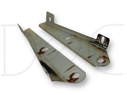 99-07 Ford F250 F350 Header Panel Bracket Set OE Mounts Pair RH Right LH Left